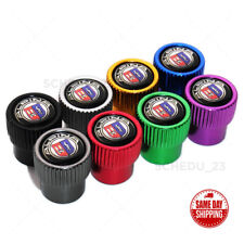 For Alpina Roundel Style Car Wheel Tire Air Valve Cap Stem Dust Cover Sport ///M picture