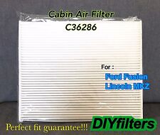 C36286 PREMIUM CABIN AIR FILTER for 2013-2020 FORD FUSION 2013-2020 LINCOLN MKZ picture