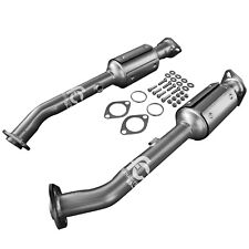 For 2004-2015 Nissan Titan 5.6L Rear Catalytic Converter Driver and passenger picture