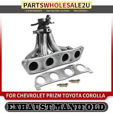 Exhaust Manifold w/ Gasket for Chevrolet Prizm 98-02 Toyota Corolla 98-01 1.8L picture