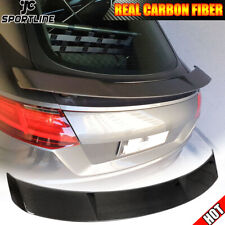 REAL CARBON Rear Trunk Spoiler Lip GT Wing For Audi TT TT S TT RS Coupe 2015-19 picture
