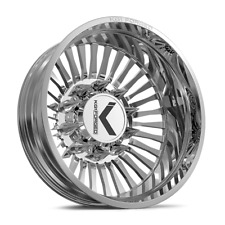 22x8.25 KG1 Forged KD051 Vegas Polished DUALLY REAR Wheel 10x285 (145mm) picture