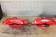 15-20 Dodge Charger Hellcat Pair LH&RH Front 6 Piston Brembo Brake Calipers picture
