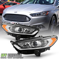 2013 2014 215 2016 Ford Fusion Headlights Lights Lamps Pair set Left+Right 13-16 picture