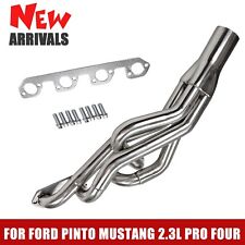 Stainless Steel Manifold Header Fits 74-80 Ford Pinto 82-92 Ranger 2.3L 4Cy PrO picture