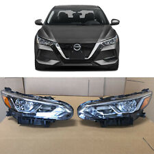 Halogen Headlight Assembly for 2020 2021 2022 Nissan Sentra S SV Left Right Pair picture