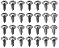 33 CHROME WHEEL WELL SCREWS FOR GM G-BODY MONTE CARLO SS 442 GRAND NATIONAL ETC picture