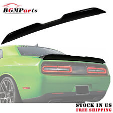 Rear Trunk Spoiler Wing Demon Style Gloss Black For 2008-2017 Dodge Challenger picture