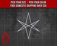 Bring Me The Horizon Star Decal for Car Band Logo Sticker for Laptop Metalcore picture