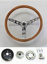 1967 Road Runner Barracuda Fury GTX Grant Wood Steering Wheel 15