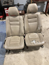 1992 1994 94 95 1997 Volvo 850 GLT Front Becket Seats Leather Tan Set OEM #661M picture