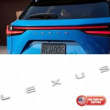 2022+ Lexus NX Liftgate Letter Logo Badge 3D Emblem Car Decorate OEM Chrome picture