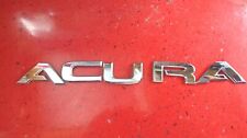 99 00 01 02 03 Acura CL Emblem Logo Letter Badge Trunk Rear Chrome OEM picture