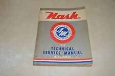 1955 Nash Rambler Ambassador Statesman AMC Technical Service Manual Mechanical picture