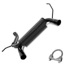 Powder Coated Black Rear Exhaust Muffler fits: 2007-2017 Jeep Wrangler picture