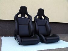 RECARO SPORTSTER CS SEATS, ARTIFICIAL LEATHER,PAIR,BRAND NEW, 410.00.1132 / 2132 picture
