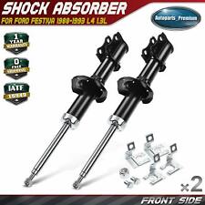 2x Front Shock Absorber for Ford Festiva 1988 1989 1990 1991 1992 1993 L4 1.3L picture