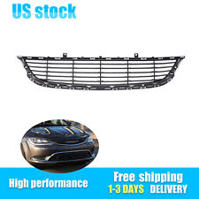 Front Bumper Grille Textured Black Plastic For 2015-2017 Chrysler 200 68202988AC picture