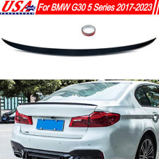 M5 Style Rear Trunk Spoiler Wing Lip For BMW G30 5 Series 2017-2023 Gloss Black picture
