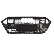 RS7 Style Grille For Audi A7 S7 C8 2019 2020 2021 2022 Honeycomb Grill ACC Hole picture