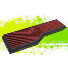 Washable High Flow Drop-In Air Filter Red for Porsche 911 3.4/3.6/3.8L 99-08 00 picture