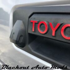 RED Tailgate Handle Letter Set for Toyota Tundra 2014-2021 Precut Vinyl Overlay picture