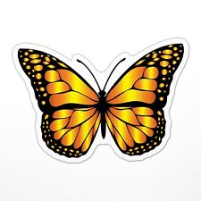 (090item#) Monarch Butterfly Decal/Sticker (cute, beautiful) (4 sizes) picture