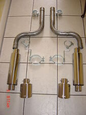 Jaguar XK8 4.2  and 5.0 (2006-09) Stainless Steel Sports Exhaust System picture