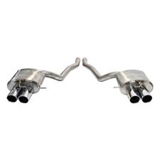 BMW M5 E60 E61 V10 Cat Back Performance Sports Exhaust Dual Mufflers Dual Tips picture