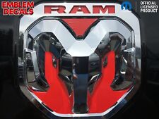 RAM 3500 Tailgate Head Emblem Decals 2019 2020 2021 2022 2023 2024 picture