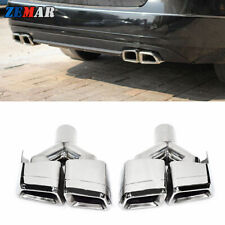 Car Exhaust Muffler Pipe Tips For Mercedes W204 W212 C E S Class C63 E63 S63 AMG picture