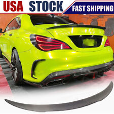 REAL Carbon Rear Trunk Spoiler Wing For Benz C117 CLA200 CLA250 CLA45 AMG 13-19 picture