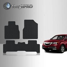 ToughPRO Floor Mats BLACK For Acura MDX All Weather Custom Fit 2007-2013 picture