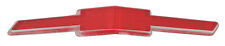 1968 68 Impala Biscayne Caprice Front Header Emblem Bowtie Red picture