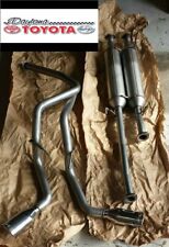 OEM TOYOTA TUNDRA TRD PERFOMANCE DUAL EXHAUST SYSTEM & TRD TAILPIPE KIT picture