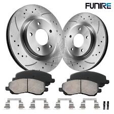 Front Disc Rotors Brake Pads for Chrysler 200 Dodge Caliber Avenger Jeep Compass picture