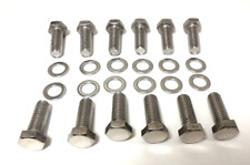 SB BB Chevy Intake Manifold Bolt Kit Stainless Steel 12pc HEX SBC BBC　　　　　　　　　　　 picture