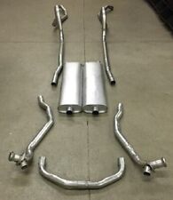1957 CHEVY DUAL EXHAUST SYSTEM, ALUMINIZED, HARDTOP MODELS ONLY picture