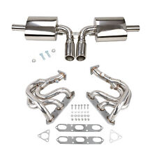 STAINLESS CATBACK EXHAUST SYSTEM KITS FOR 96-04 PORSCHE BOXSTER/S 986 2.5L 2.7L picture