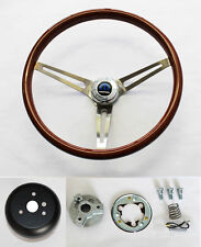 Dodge Dart Charger Coronet High Gloss Wood Steering Wheel 15