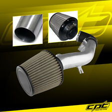 For 08-10 Pontiac G6 2.4L w/2nd AirPump Polish Cold Air Intake+Stainless Filter picture