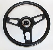 Barracuda Cuda Fury Belvedere Grant Black Steering Wheel black spokes 13 3/4