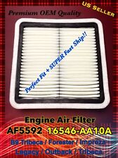AF5592 CA9997 For IMPREZA WRX STI Forester Quality Engine Air Filter 16546-AA10A picture
