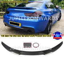 For BMW F06 640i 650i M6 Gran Coupe 4-Door 2012-2018 Duckbill Rear Spoiler Wing picture