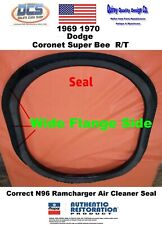 1969 70 Coronet Super Bee R/T N96 Ramcharger Air Cleaner Seal 2898458 NEW MoPar picture