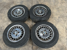 Factory 14'' Alloy Rim Painted Set Wheels CHROME BMW E30 325E 325I OEM 156K picture
