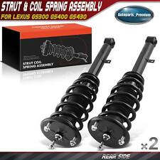 2x Front Complete Strut & Coil Spring Assembly for Lexus GS300 98-05 GS400 GS430 picture
