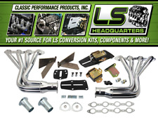 1947 54 Chevy Truck Mustang II IFS LS Install Kit Ceramic Coated Headers LS1 LS3 picture