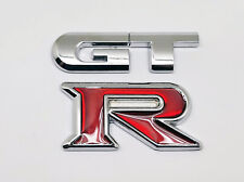 Trunk Badge Emblem Fit Nissan Skyline R35 GT-R , New GTR , Metal Made picture