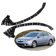 Left & Right Headlight Brackets Black For 2010-2014 Honda Acura TSX Sedan 4-Door picture